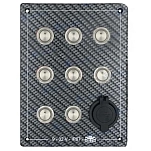 Goldenship GS11163 Ocean System V Электрическая Панель Серебристый Black