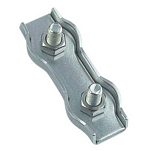 Euromarine SASCPI04P A4 Двойная плоская зажимная пластина Grey 4 mm