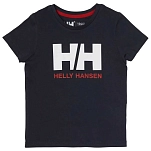 Helly hansen 40455_597-6 Футболка с коротким рукавом Logo Navy 22x13x5 5-6 Years