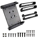 Ram mounts RAM-HOL-TAB-SMU Tab-Tite™ Универсальный подпружиненный держатель для маленьких планшетов Серебристый Black