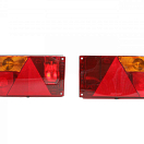 Комплект задних фонарей прицепа