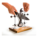 Купить Станок для заточки ножей Warthog Sharpeners 580012 V-Sharp Classic II ELITE подставка 200x150мм 4 угла заточки 15°-20°-25°-30° стержни 325 грит корпус из белого окрашенного металла 7ft.ru в интернет магазине Семь Футов