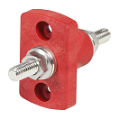 Купить Колодка клеммная Blue Sea 2202 48В 250А Ø7,9мм IP66 из медного сплава и армированного термопласта красная для монтажа через переборку 7ft.ru в интернет магазине Семь Футов