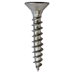 Forniture nautiche italiane YTR4545 A2 DIN9100 Винт 100 единицы измерения Grey 4.5 x 45 mm 