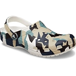 Crocs 211009-94s-m13 Деревянные башмаки Geo Camo White / Multi 35x25x15 EU 48