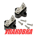 Клемма-штифт двойная, M6, черная/черная (упаковка из 10 шт.) Marine Rocket 4620136060141_pkg_10