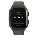 Купить Garmin 010-02426-13 Venu SQ Music Edition Часы Зеленый  Aluminium / Moss 7ft.ru в интернет магазине Семь Футов