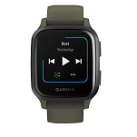 Garmin 010-02426-13 Venu SQ Music Edition Часы Зеленый  Aluminium / Moss