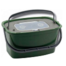 Купить Salper 75CUCE003 Bucket With Lid 7L Коричневый  Green 7ft.ru в интернет магазине Семь Футов
