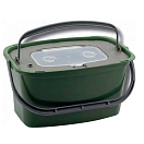 Купить Salper 75CUCE003 Bucket With Lid 7L Коричневый  Green 7ft.ru в интернет магазине Семь Футов