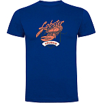 Kruskis CA65500505C067 Футболка с коротким рукавом Seafood Lobster Голубой Royal Blue 2XL