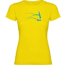 Купить Kruskis 11502302xxls239 Футболка с коротким рукавом Sail Estella Yellow 30x25x2 2XL 7ft.ru в интернет магазине Семь Футов