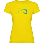 Kruskis 11502302xxls239 Футболка с коротким рукавом Sail Estella Yellow 30x25x2 2XL
