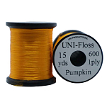 Uni products ZUFR15PO-UNIT линия Floss Rayon 600 Deniers 12.6 m  Pumpkin Orange