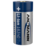 Ansmann 1300-0015 16340 Akku 3.6V Перезаряжаемый батарея 3.6V Бесцветный Silver