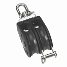 Купить Barton marine 66668 T2 Двойной поворотный шкив с подшипниками и кронштейном Серебристый Black 7ft.ru в интернет магазине Семь Футов