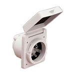 Parkpower by marinco 679-301ELRV стандартный штекер питания 30A Серебристый White