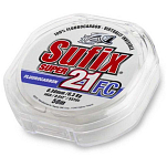 Sufix 13SUDS1IN031024A5S Super 21 Фторуглерод 50 м Бесцветный Clear 0.330 mm 