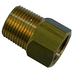 Forniture nautiche italiane 1921130 Мужской 3/8´´ 5/8´´ 3/8´´ 500 мА фильтр разъем Bronze