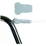 Waterline design 2351150 Cable Junction Guardrail Leather Protection Серый Light Blue