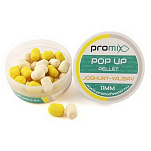 Promix PMPUPJV8 Pellet 20g Поп-апы с йогуртом и маслом Yellow / White 8 mm
