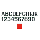 Купить International letterfix 5959018A A Наклейки с буквами Красный Red 100 mm  7ft.ru в интернет магазине Семь Футов
