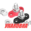 Клемма-штифт одинарная, M10, черная/красная (упаковка из 30 шт.) Marine Rocket TB014463_pkg_30