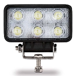 Goodyear 36515 6 Led 18W 10-30V 1200Lm Прямоугольный светодиодный свет Серебристый Black