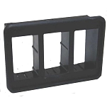 Pros 10418039-npe Жилье серии V M3 Black 5x5x2 for 3 Instruments