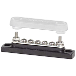 Blue sea systems 661-2314 BusBar Common Stud Terminal 5 x 8-32 Screws Черный Black