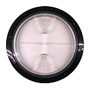 Купить Лючок инспекционный водонепроницаемый 17571 258 мм черный с прозрачной крышкой 7ft.ru в интернет магазине Семь Футов