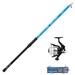 Sert sesce8007 Комбо вращения Fish N Play Teleguide+601FD Light Blue / Black 155x15x15 3.6 m