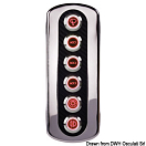 Купить Carbon fiber anti-vandal switch panel red LED, 14.850.10 7ft.ru в интернет магазине Семь Футов