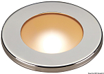 Встраиваемый LED светильник Polis 12/24В 2Вт 170Лм белый свет без выключателя, Osculati 13.488.01
