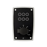 Приборная панель Vetus MPA10 100x154x120мм 12В IP64 черный