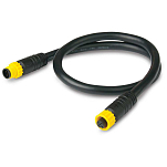 Bep marine 80-911-0026-00 NMEA 2000 Network Extension Cable 50 cm 5 Units Черный Black / Yellow