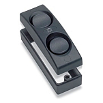 Bep marine 1101-BK Contour 1100 10A 12V Двойной внутренний переключатель включения-выключения Серебристый Black