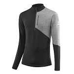 Loeffler 26248-990-48 Базовый слой с длинным рукавом Block Transtex Merino Black 48