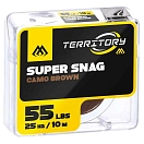Купить Mikado AMC-SS55/CB Плетёная леска Hoolink Super Snag 10 m Camo Brown 55 Lbs 7ft.ru в интернет магазине Семь Футов