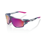 Спортивные очки с диоптриями 100% Norvik / Polished Translucent Grey / Purple Multilayer Mirror Lens, rx-018/60031-00008
