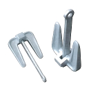 Купить Якорь Холла Haice 19137* 6,3кг 350x210мм из оцинкованной стали для лодки/РИБ/катера до 6м 7ft.ru в интернет магазине Семь Футов