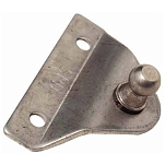 Taylor 32-1891 Двойной угловой кронштейн Серебристый Silver 10 mm