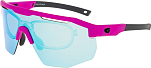 Спортивные очки с диоптриями GOG Argo / Matt Neon Pink-Black / White-Blue Lens, rx-023/e506-2