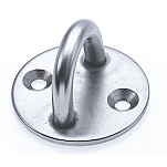 Talamex 73242050 Deck Eye Round 5 Единицы Серебристый Grey 8 mm 