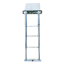 Купить Forniture nautiche italiane 3030383 3 Шаги Нержавеющая сталь Сталь Лестница Бесцветный Silver 7ft.ru в интернет магазине Семь Футов