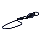 Купить Carp spirit 34CSACT290010 мяч Clip Вертлюги Черный  Black 80 kg  7ft.ru в интернет магазине Семь Футов