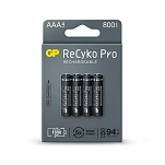 Gp batteries GPRHCH83B222 Перезаряжаемая батарея GP ReCyko Pro AAA 4 Единицы Бесцветный White