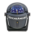 Купить Компас Ritchie Navigation RitchieAngler RA-91 картушка 70мм 12В 116x119мм на кронштейне с конической картушкой серый/синий 7ft.ru в интернет магазине Семь Футов