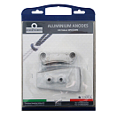Купить Tecnoseal 2640132 Volvo DPH Алюминиевый анод Бесцветный Silver 7ft.ru в интернет магазине Семь Футов