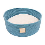 Fuzzyard life FZBCC22-OS LIFE Rope Basket Кровать Голубой French Blue